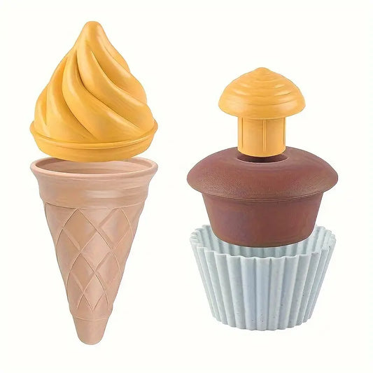 15-delige IJs & Cupcake Speelset – Rollenspel Speelgoed voor Creatief Spel