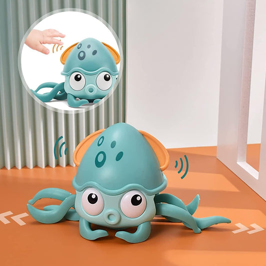 Luna de Licht-Octopus – Interactieve Octopus met Licht & Geluid voor Bad of Speeltijd