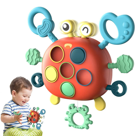 Sensory Krab – Motorisch & Sensorisch Speelgoed 20 cm
