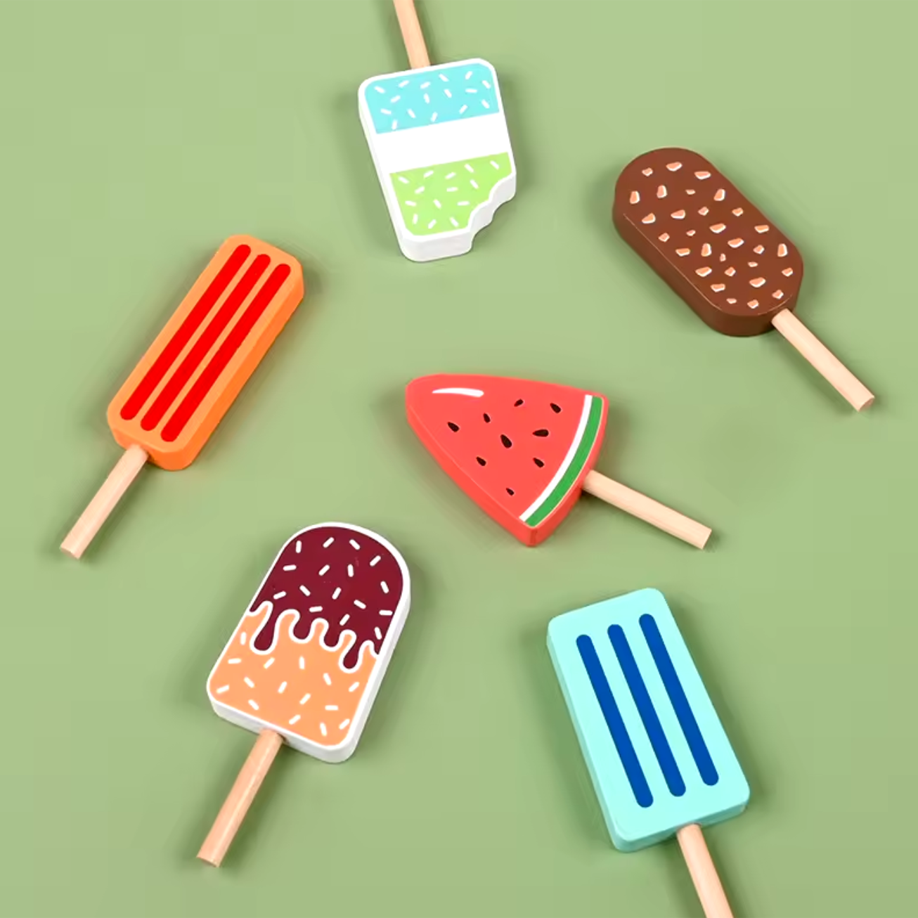 Summer Ice Cream Fun Set – Wooden Ice Cream Toys in Standard | Toyulip