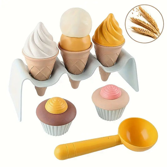 15-delige ijs en cupcake speelset voor kinderen