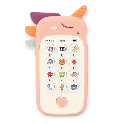 Magical UniPhone – Eenhoorn Telefoon met Licht & Geluid voor Kleintjes