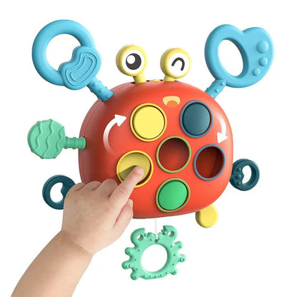 Sensory Krab – Motorisch & Sensorisch Speelgoed 20 cm