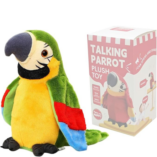 PlayParrot – Pratende Interactieve Knuffel Papegaai