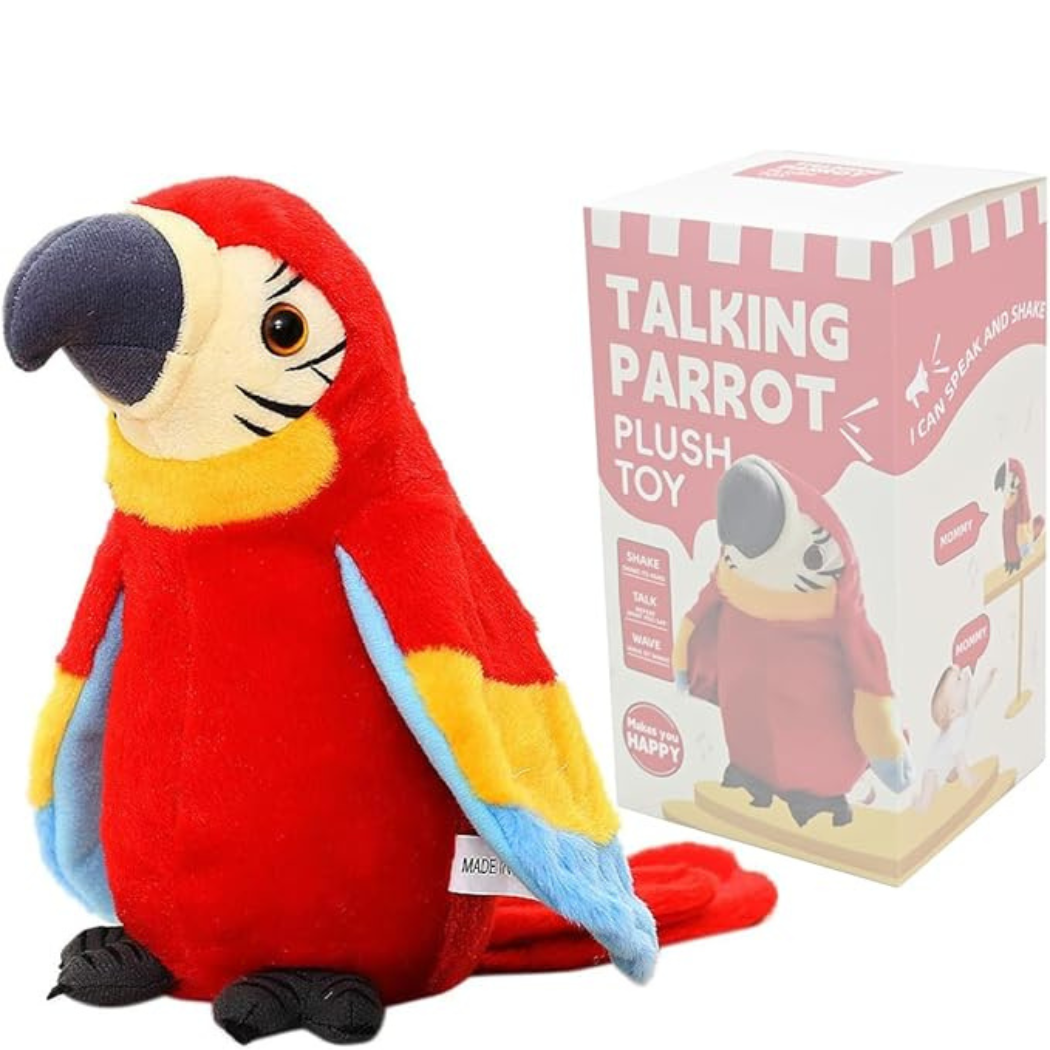 PlayParrot – Pratende Interactieve Knuffel Papegaai