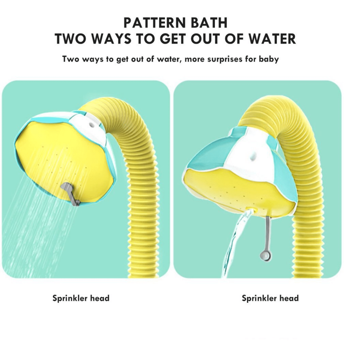 AquaTwist – Speelse Elektrische Baddouche voor Baby’s | Toyulip