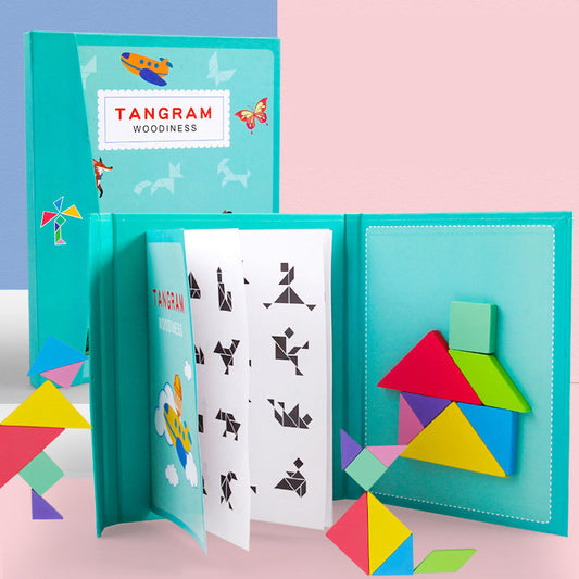3D magnetische tangram puzzel – educatief spel