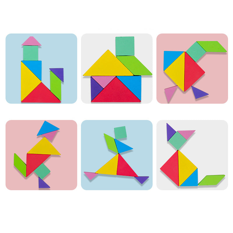 3D-Magnet-Tangram-Puzzle – pädagogisches Magnet-Puzzlespiel