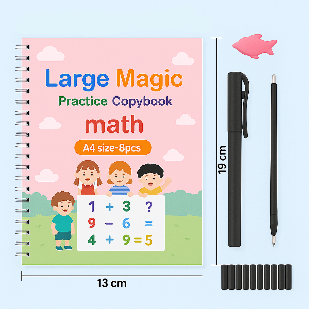 LetterLuxe – Playful Writing Book for Little Explorers | Toyulip