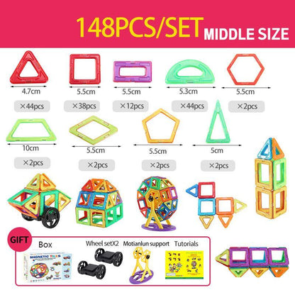 Magnetische Bouwtegels – Creatieve Magnet Building Blocks voor Kinderen
