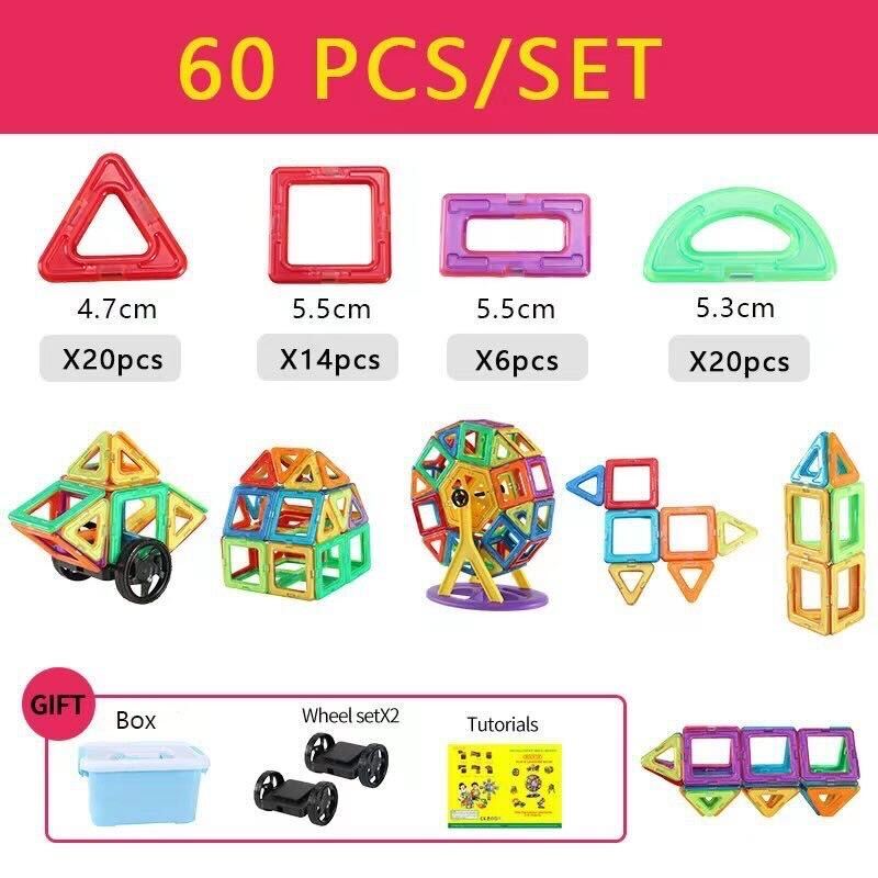 Magnetische Bouwtegels – Creatieve Magnet Building Blocks voor Kinderen