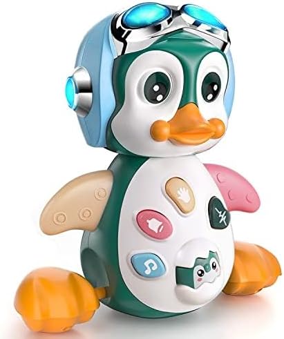 Kruipende pinguïn met muziek en licht voor baby’s – Montessori speelgoed – Toys Amsterdam™