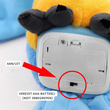 PlayParrot – Pratende Interactieve Knuffel Papegaai