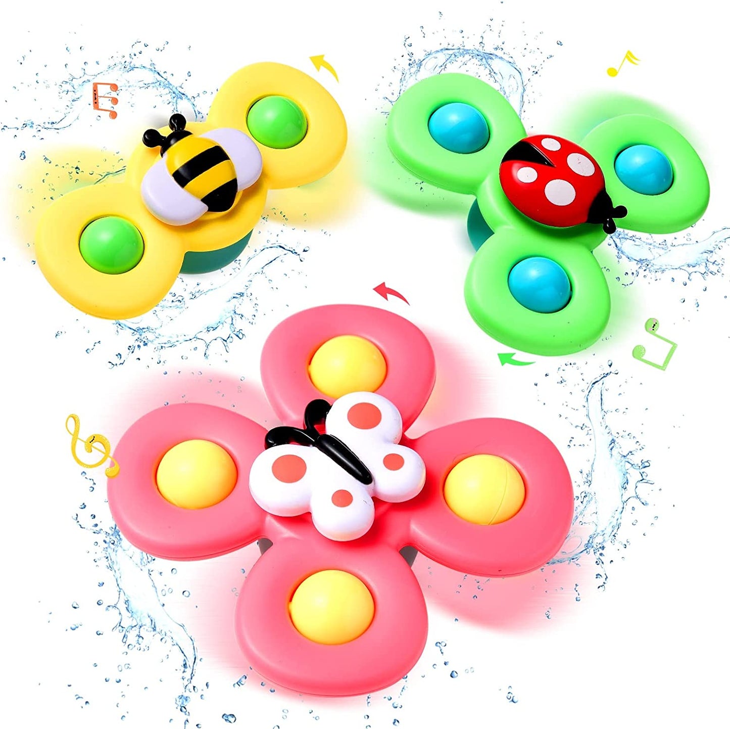 Bath Spinner bath toy – spinning water wheel for bath