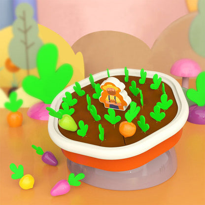 VeggieHarvest – Wooden Vegetable Garden Game for Kids | Toyulip