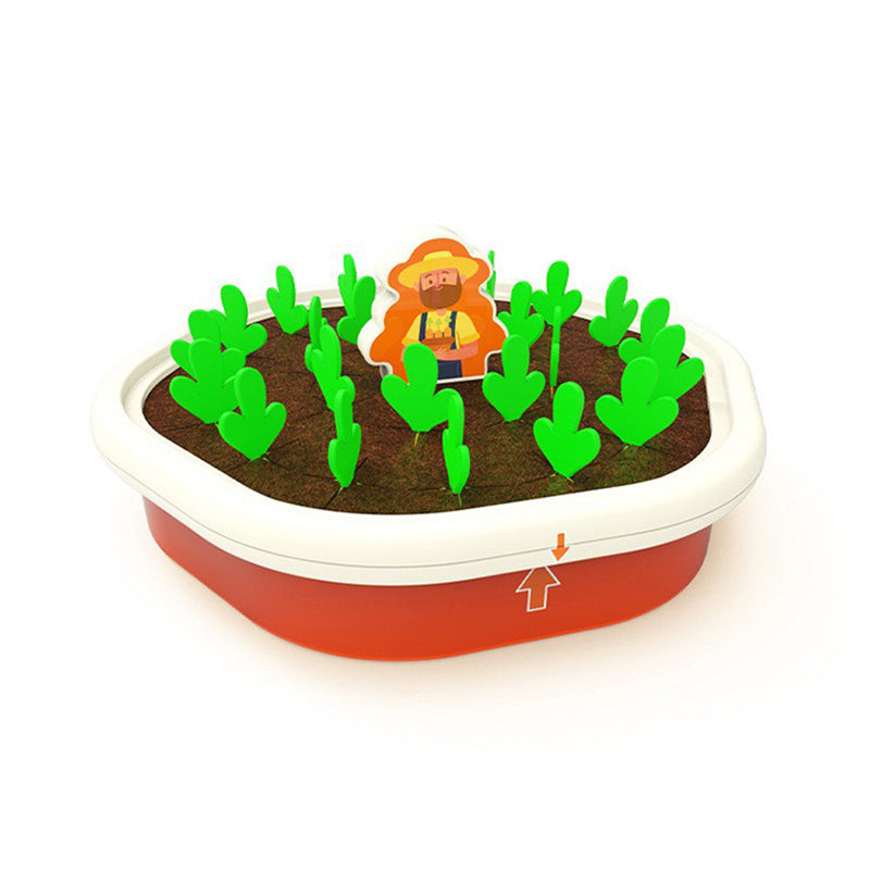 VeggieHarvest – Wooden Vegetable Garden Game for Kids | Toyulip